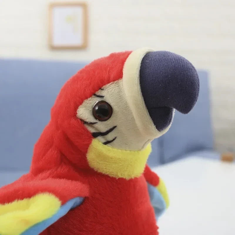 Loro Parlante Interactivo para Mascotas – Repite lo que Escucha | Azul, Verde, Rojo | Pack de 3